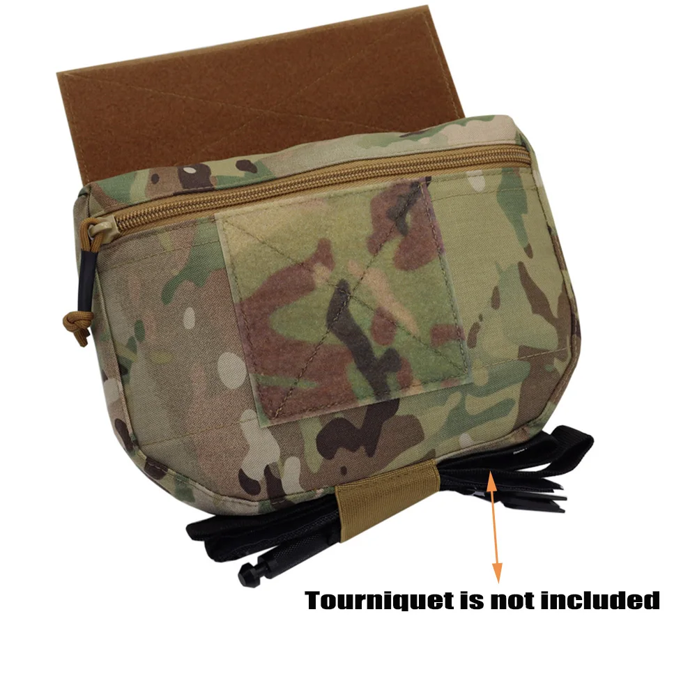 Fwoyonze 500D نايلون في الهواء الطلق التكتيكية JPC/CPC سترة/حقيبة الصدر التكتيكية FC كبيرة الفرعية الحقيبة توسيع حقيبة البطن السفلي #4