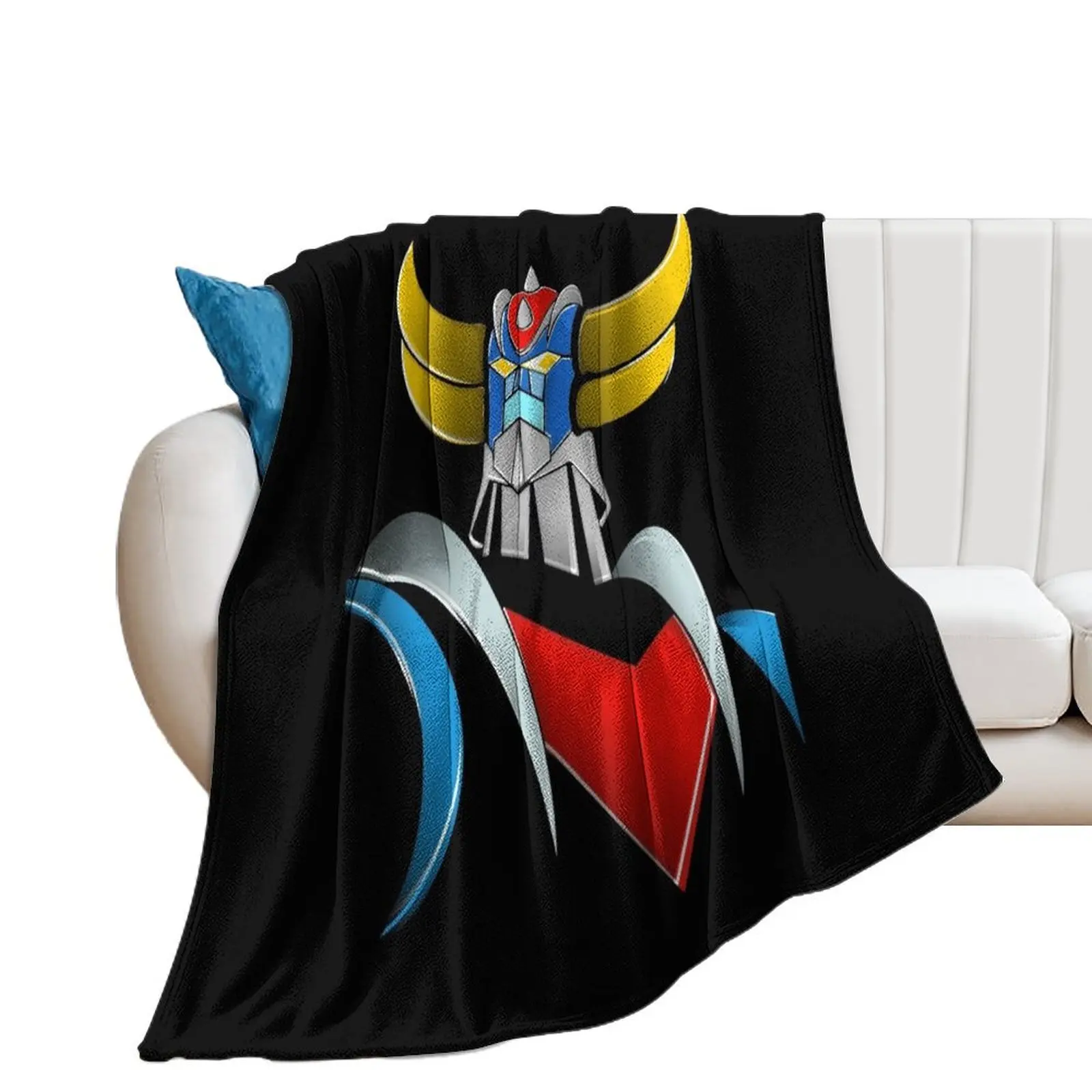 Goldorak, Grendizer Throw Blanket Luxury Thicken Thins Bed linens Flannel Fabric Blankets