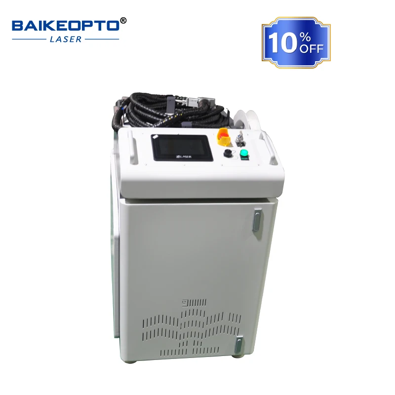 3000W BWT Handheld Laser Welder 4-in-1 Metal Water Cooling Fiber Laser Cleaning Cutting Welding Machine User-Friendly