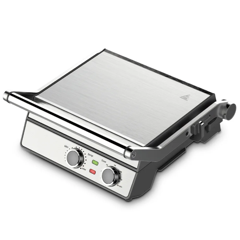 

for Electric Household Non-Stick Coated Panini Sandwich Grill Machine Indoor Steak Maker Kitchen Appliance
