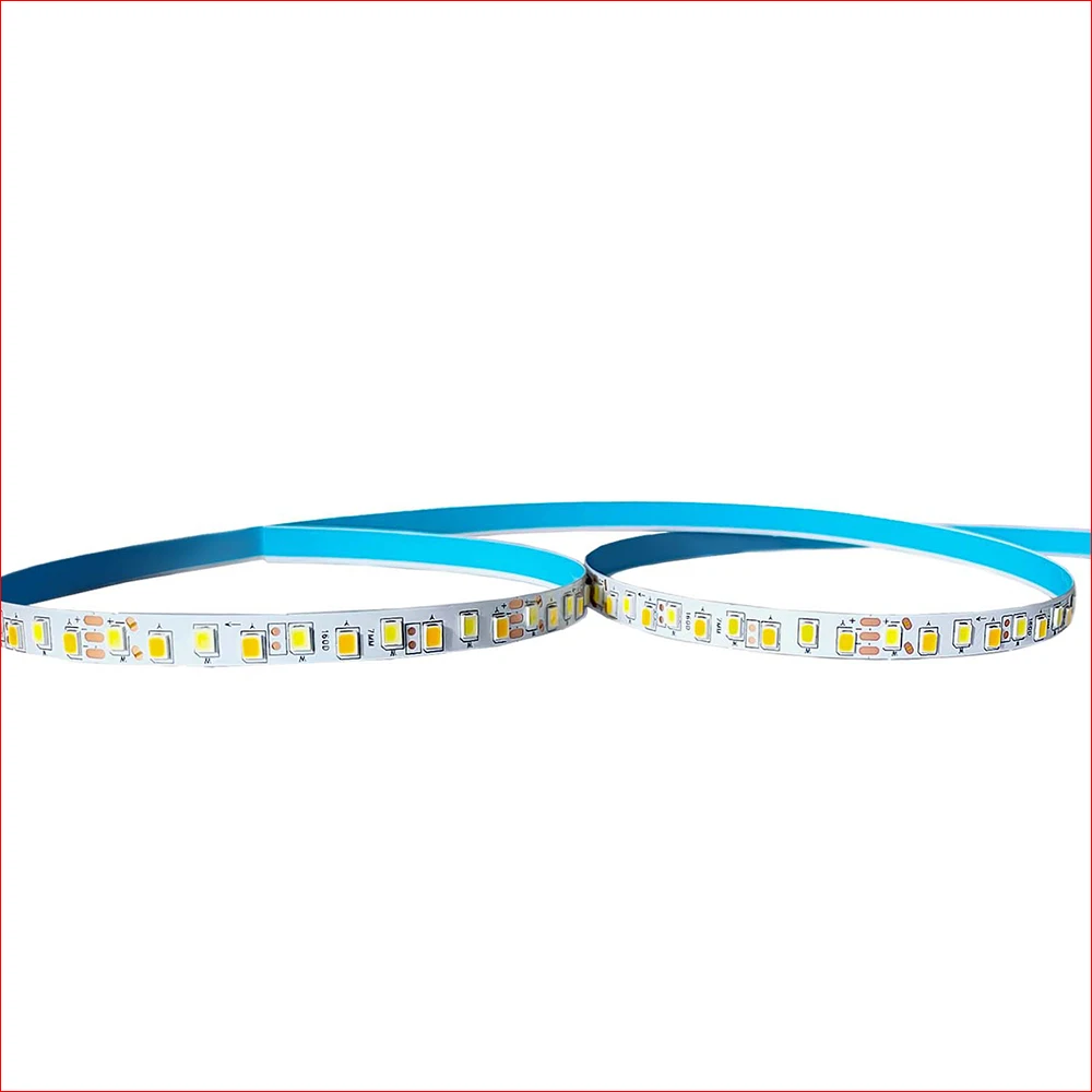 (3 Soldeerverbindingen) 5 Meter Breedte 7Mm 5b8cx2 200ma Sanan 2835 Chip Led Strip Constante Stroom 3 Kleuren Led Lint 16W × 2/Meter.