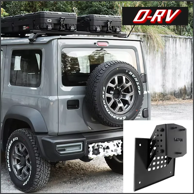 

New Innovation Spare Tire Lift Bracket Spare Tire Riser Mount Adjustable Lift Kit For Jimny Accessories JB64 JB74 JB33 JB43