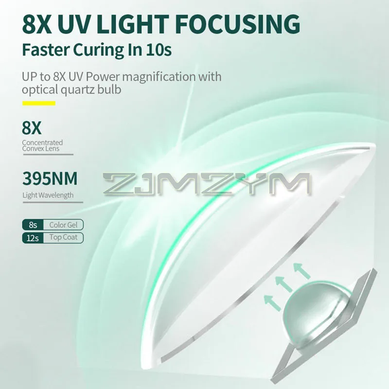 مصغرة Nailpop الأشعة فوق البنفسجية ضوء يده علاج سريع مجفف الأظافر قابلة للشحن USB مسمار علاج مصباح مع ختم سيليكون للغراء هلام البولندية