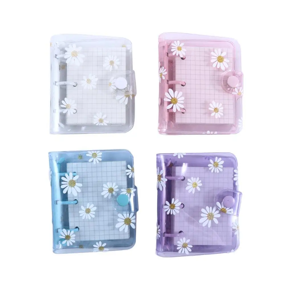 Kawaii School Supplies Planner Hand Book 3 Hole Journal Binder Notebook Loose Leaf Daisy Notebook Binder Ring