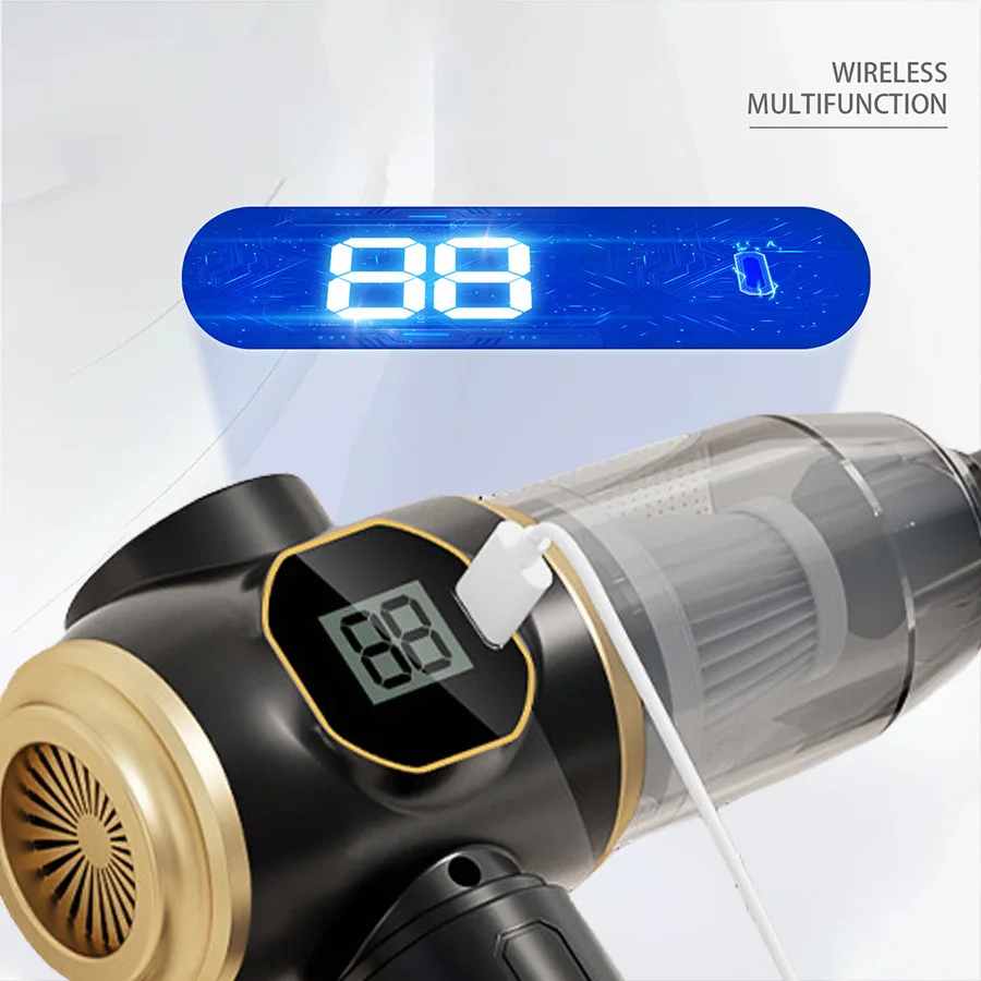 Xiaomi Vacuum Cleaner Car Suction Blowing Integrated Small High-power Suction Wireless Handheld Dust Desktop Vacuum Cleaner