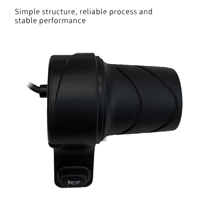 AliExpress NONE 【Hot Cake】Half Handlebar Accelerator SM Plug Left/Right Handle For E-Bike Half Twist Throttle Electric Scooter Bike