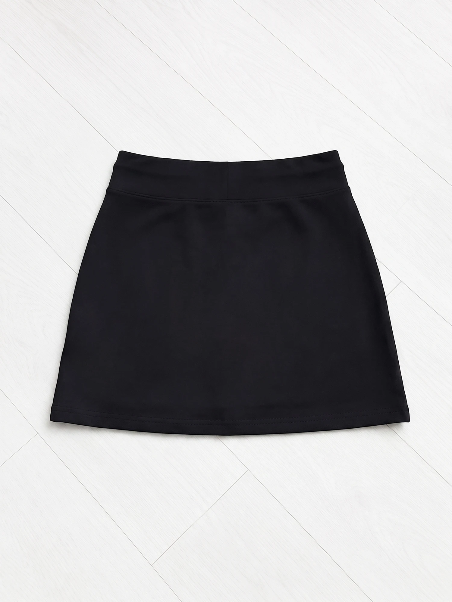 Minimalist Ladies High Stretch Drawstring Bodycon Skort Solid Anti-exposure Yoga Casual Shorts Skirt for Women