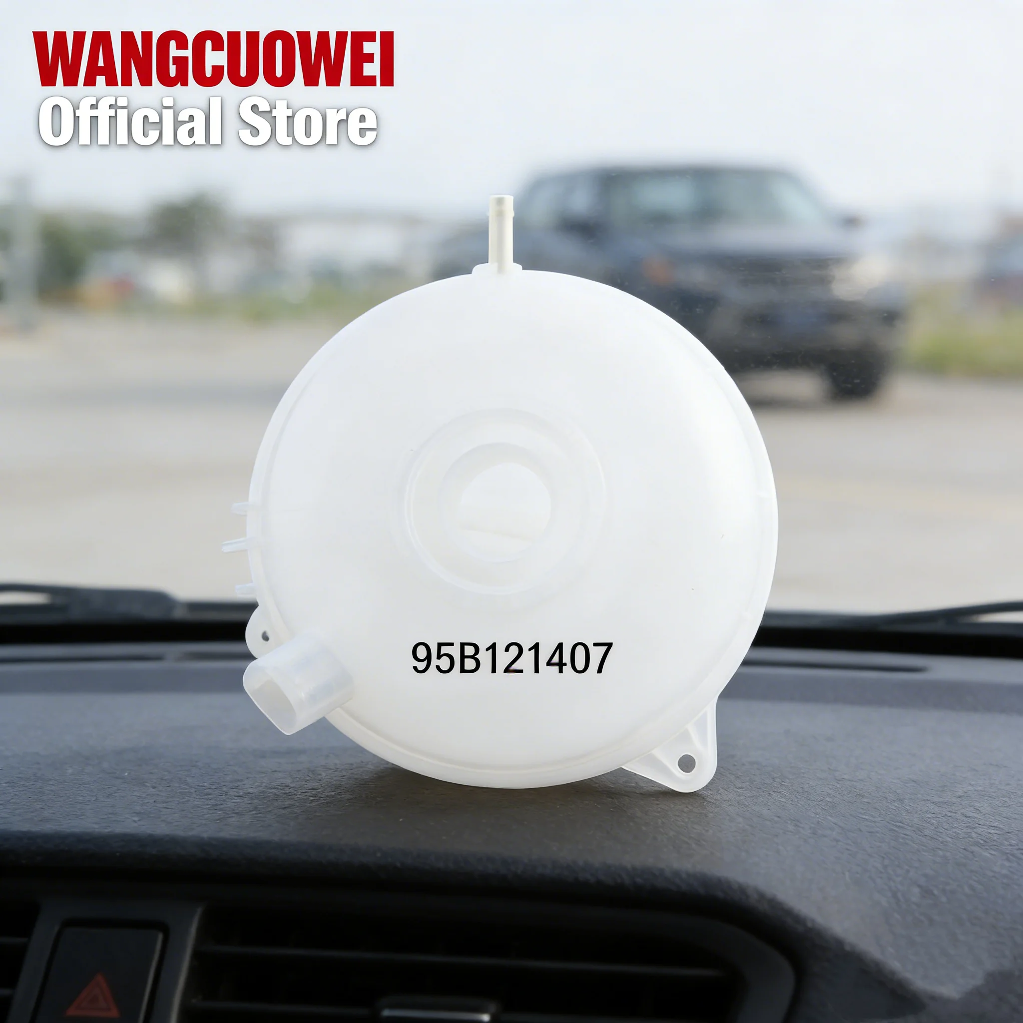 

Замена бачка охлаждающей жидкости радиатора двигателя 95B121407 для Macan 2014-2018