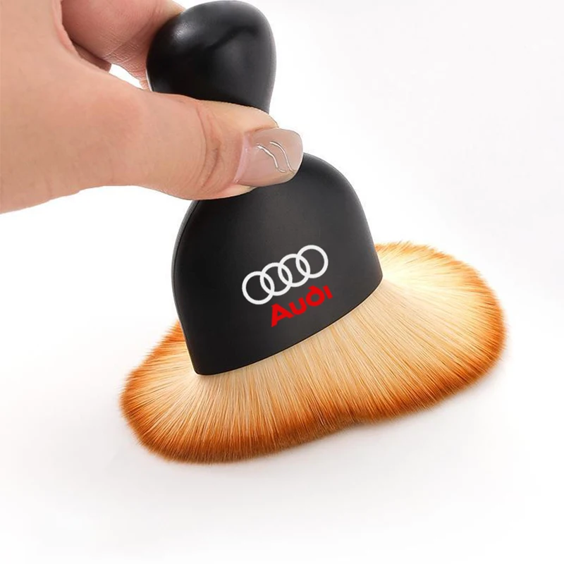 Car Air Conditioner Outlet Dashboard Cleaning Brush Auto Interior Dust Brush for Audis Sline TT A1 A2 A3 A4 A5 A6 A7 A8 8P B6 B7