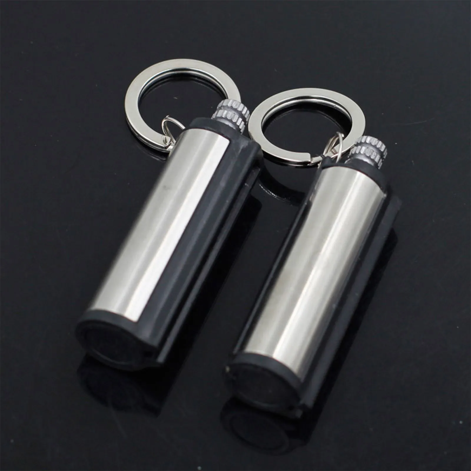 Outdoor Portable Bottle Keychain With Containing Cotton Core Winter Prepaness Home Winter Camping Gear And Equipment