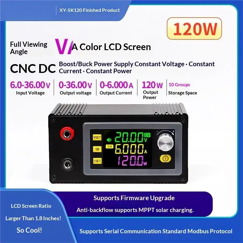 1Pc Constant Voltage Current Regulator Module Solar Charge SK60 SK12 Digital CNC DC Step Up Down Converter Board