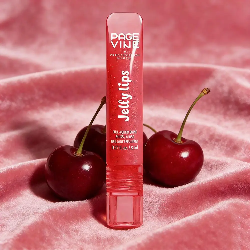 Page Vine Fruit Lip Glowy Balm Lichtgewicht Hydratatie Auto Volledig natuurlijke lipverzorging Lippenbehandeling Lip Healing Power Lips K6F8