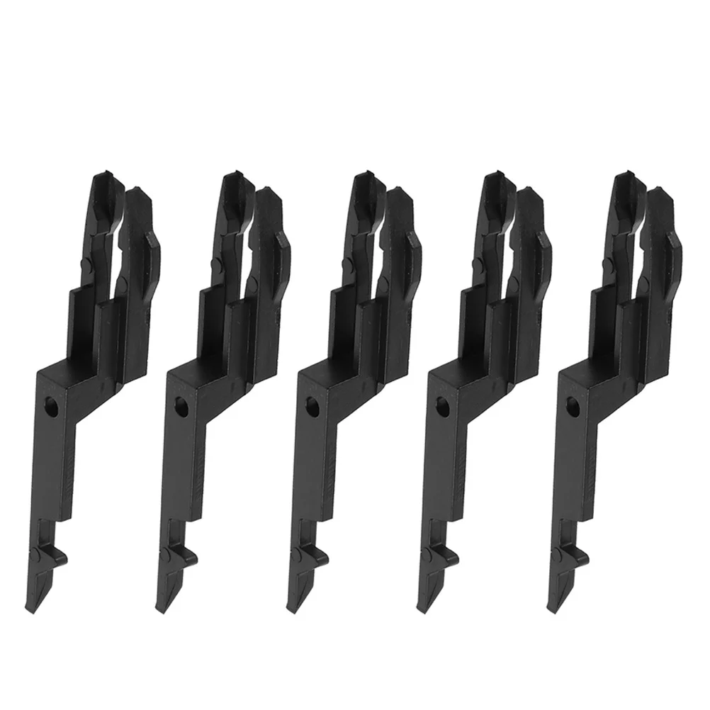 5 قطعة إنذار الحريق كسر الزجاج مفتاح إعادة تعيين الطوارئ للسلامة زر التوقف الأحمر جزء التحكم في الوصول البلاستيكي المتين