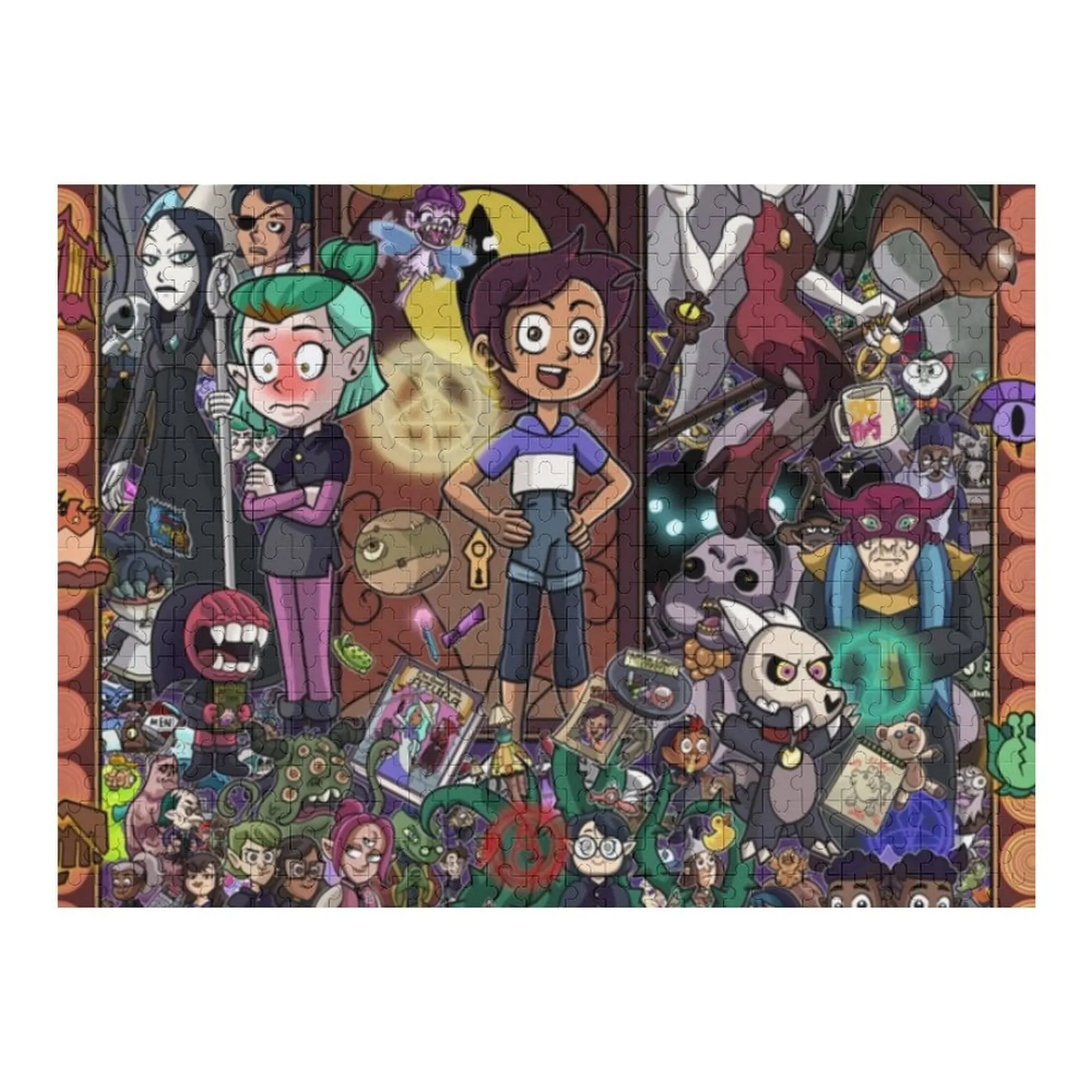 

Пазл с полной толпой, произведения искусства, персонализированный детский подарок, фото, персонализированные подарки, головоломка