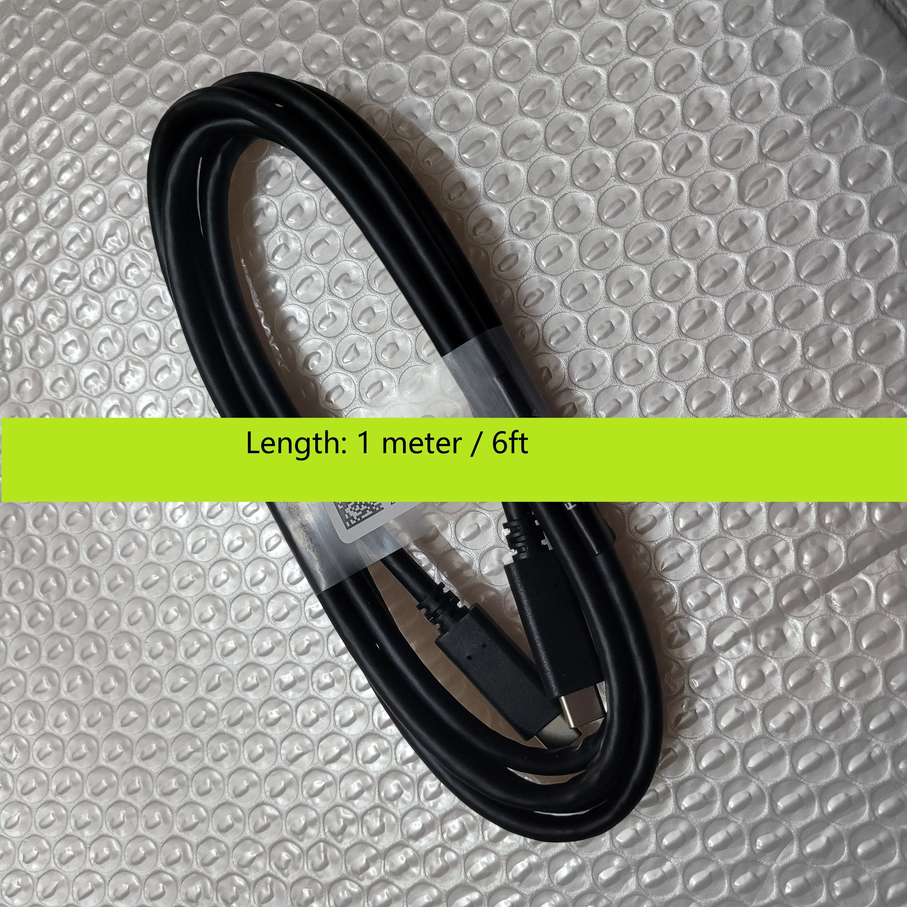 كابل من النوع USB-C بطول 1.8 متر بقدرة 100 وات لـ Kensington Belkin HP Targus Lenovo dell Startech OWC USB-C Type-C/محطة إرساء/Android iPhone