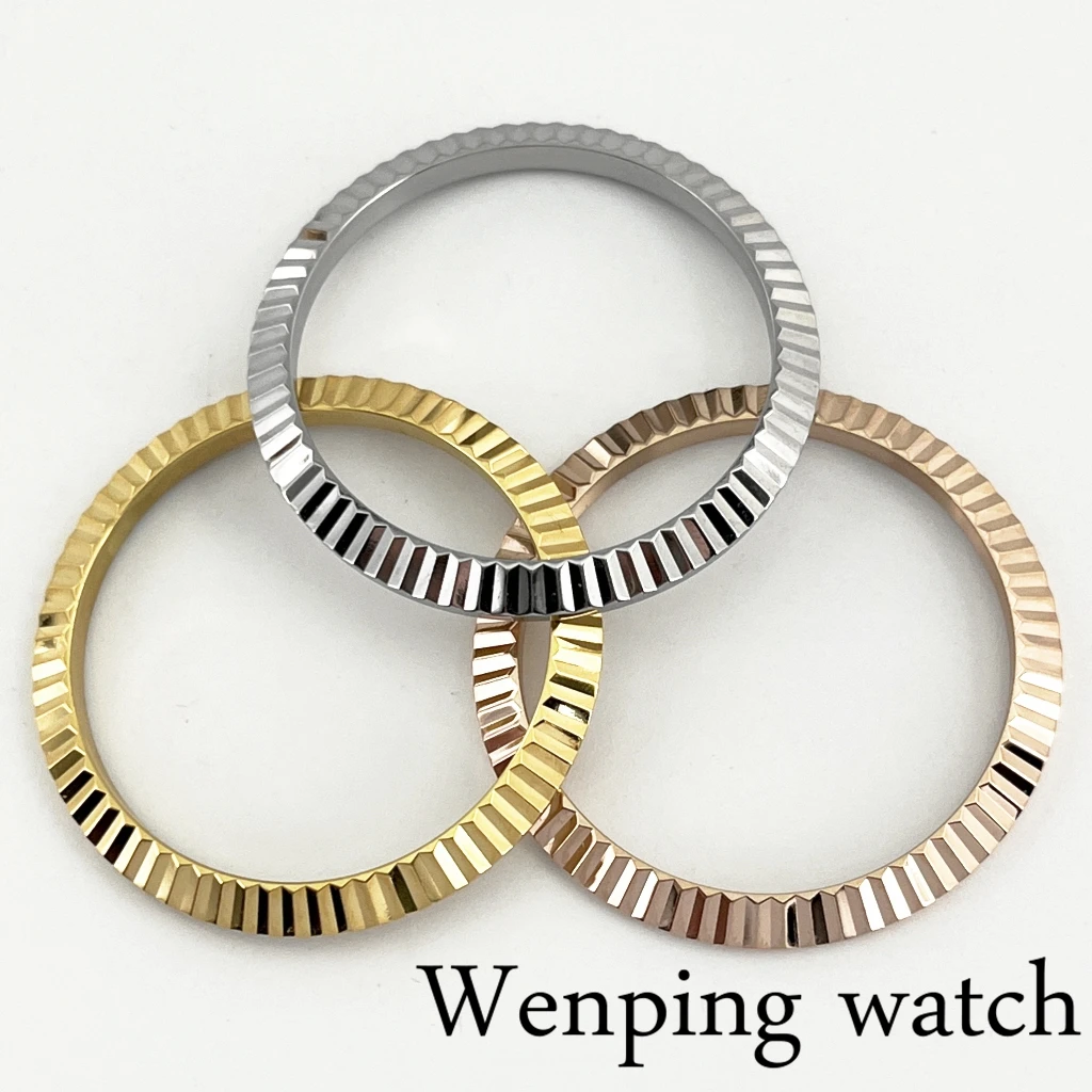 Watch Case Outer Ring High Quality Stainless Steel Watch Bezel Fit 36mm/39mm Case Watch Accessories Parts