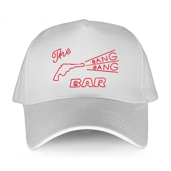 The Bang Bang Bar 초현실적 로드하우스 트윈 피크 선풍기 제작 선물 프린트 힙합 야구 모자, 신상품, yawawawe 남성 모자 조절 가능 