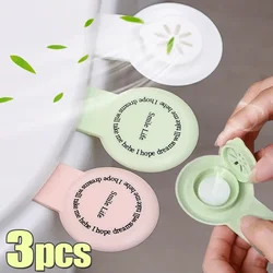 1/3Pcs Adhesive Toilet Lid Device Portable Avoid Touching Toilet Lid Handle with Aroma Tablet Bathroom Sanitary WC Seat Lifters