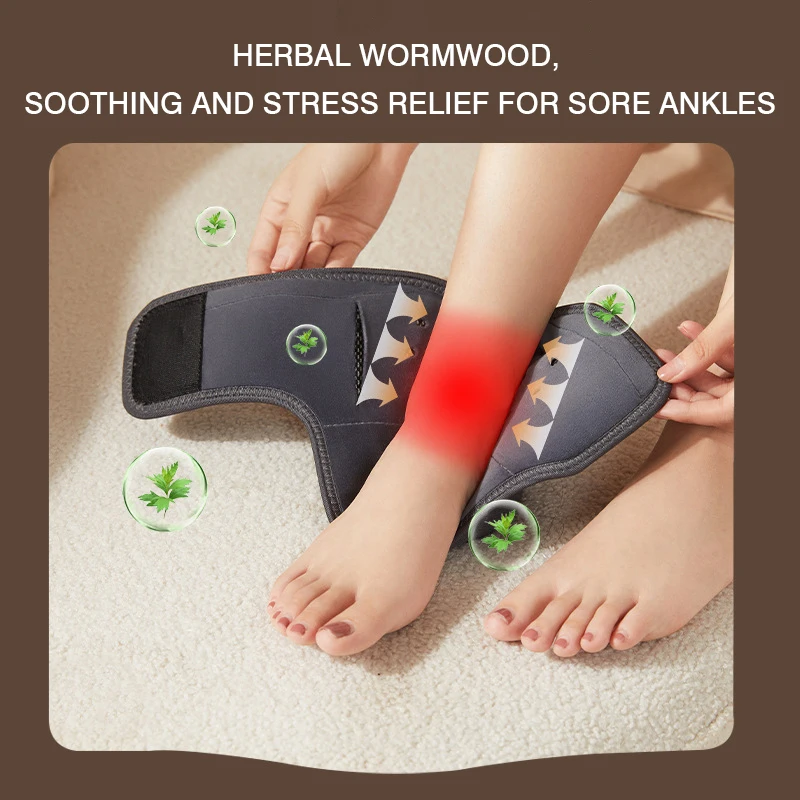 Smart Library Intelligent Electric Ankle Support Massager With Vibration And Hot Compress Foot Application