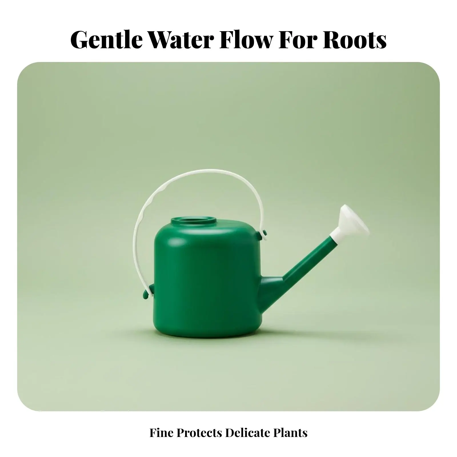 Long Spout Watering Can Large Capacity Plastic Garden Waterer Plastic Garden Water Can Lightweight Plant Watering Jug for Indoor view 2