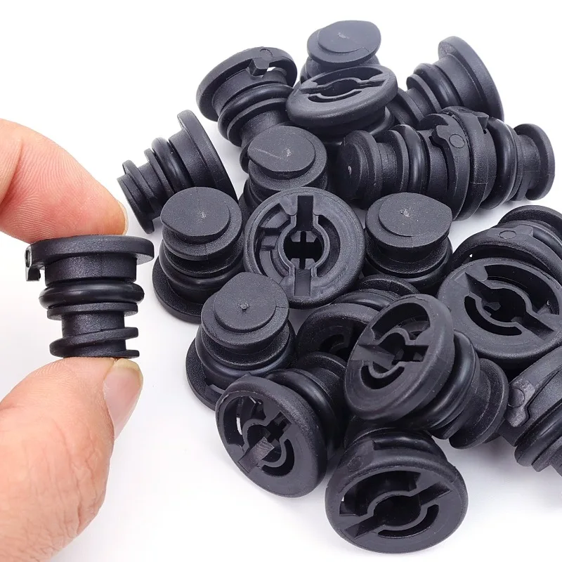 

50pcs 06L103801 Engine Oil Drain Plug Screw CAP Sump Pan Nut Bolt Black for New Audi A4L/Q5 Volkswagen Golf Passat