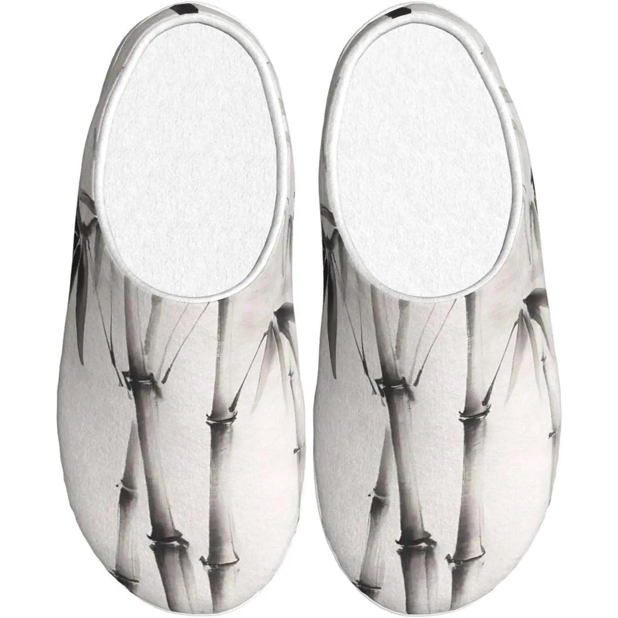 

Chinese Bamboo Women’s Cozy Slippers Soft Cotton Indoor & Outdoor House Slippers With Anti-Slip Sole