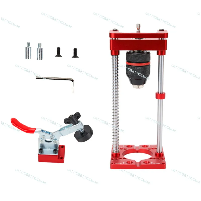 

Woodworking Portable Hand Drill Bracket Handheld Table Drilling Machine Multifunctional Woodworking 35 Hinge Opening Positioner