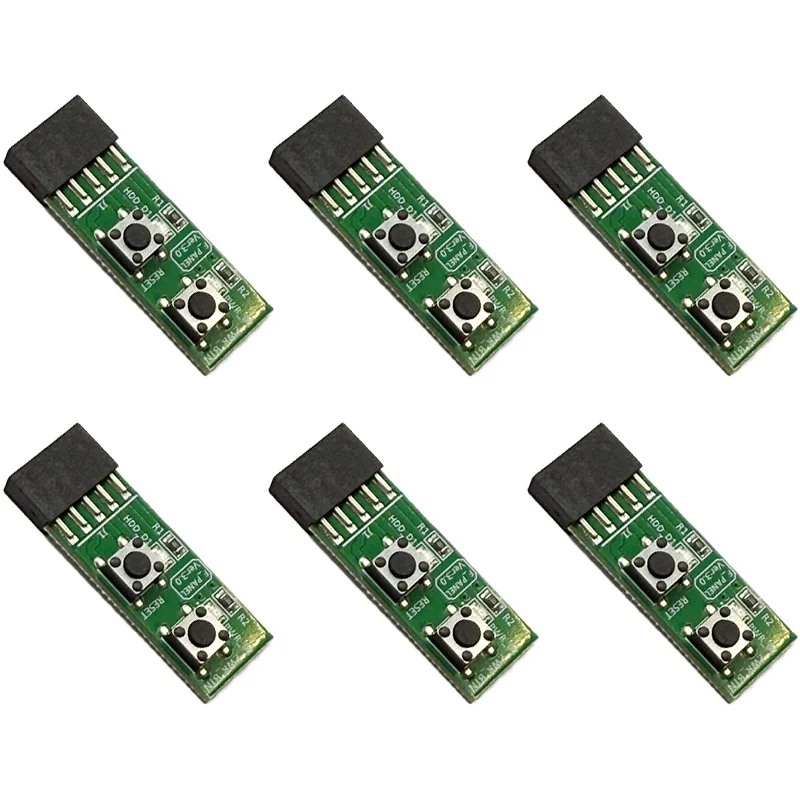 Frequent On Off Testing Board Tests PC Power Reset Switch Mainboard Switching Board Adapter For Motherboard Power Testing Kit