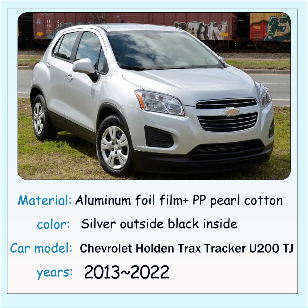 For Chevrolet Holden Trax Tracker U200 TJ 2013~2022 Car Sunshade Side Window Windshield Sun Shade Protector Parasol Accessories view 2