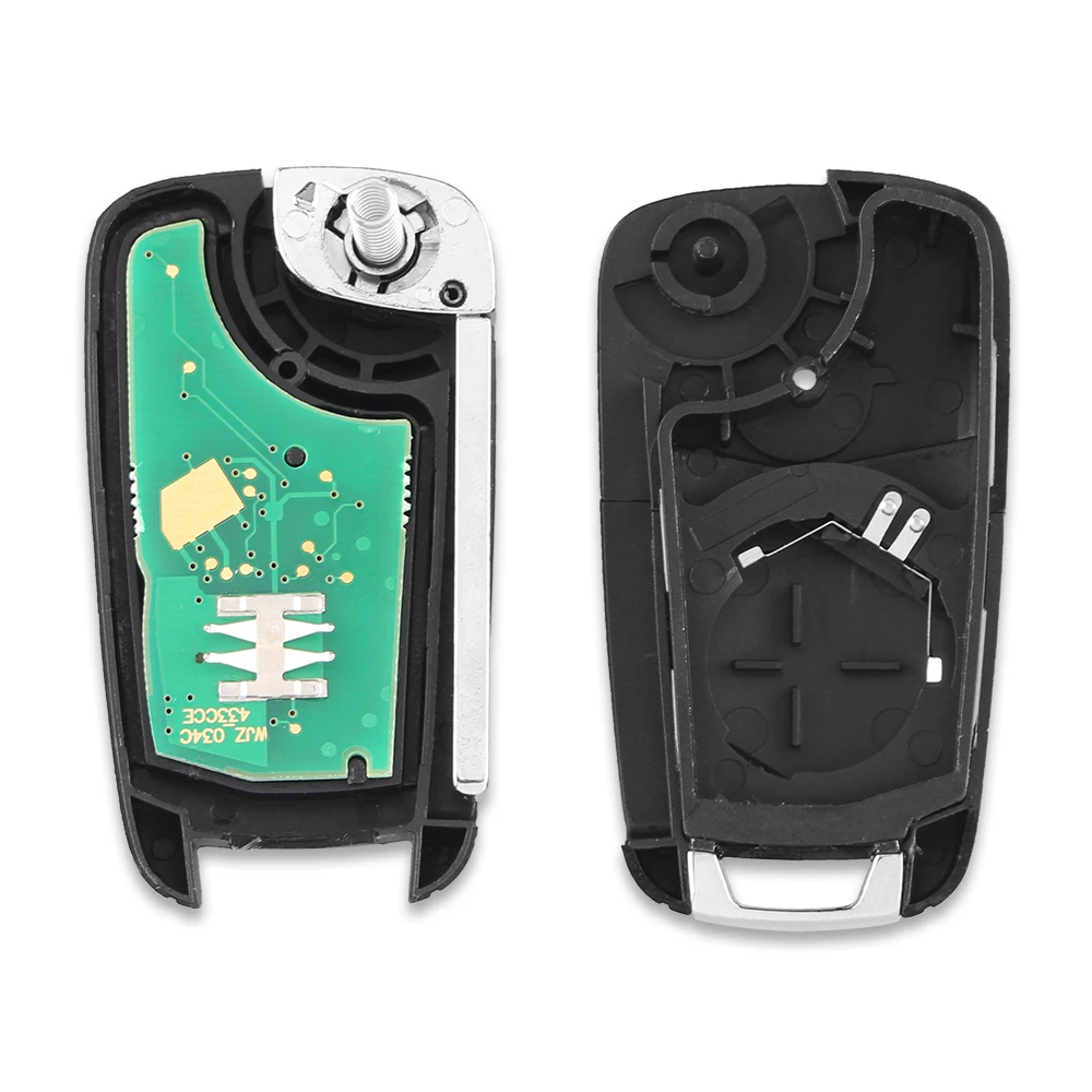 KEYYOU 2/3/4/5 Tasten Auto-Fernbedienungsschlüssel für Chevrolet Cruze Aveo Epica Lova Camaro Impala Trax Orlando 315/433 MHz ID46 Chipschlüssel – Detail 13