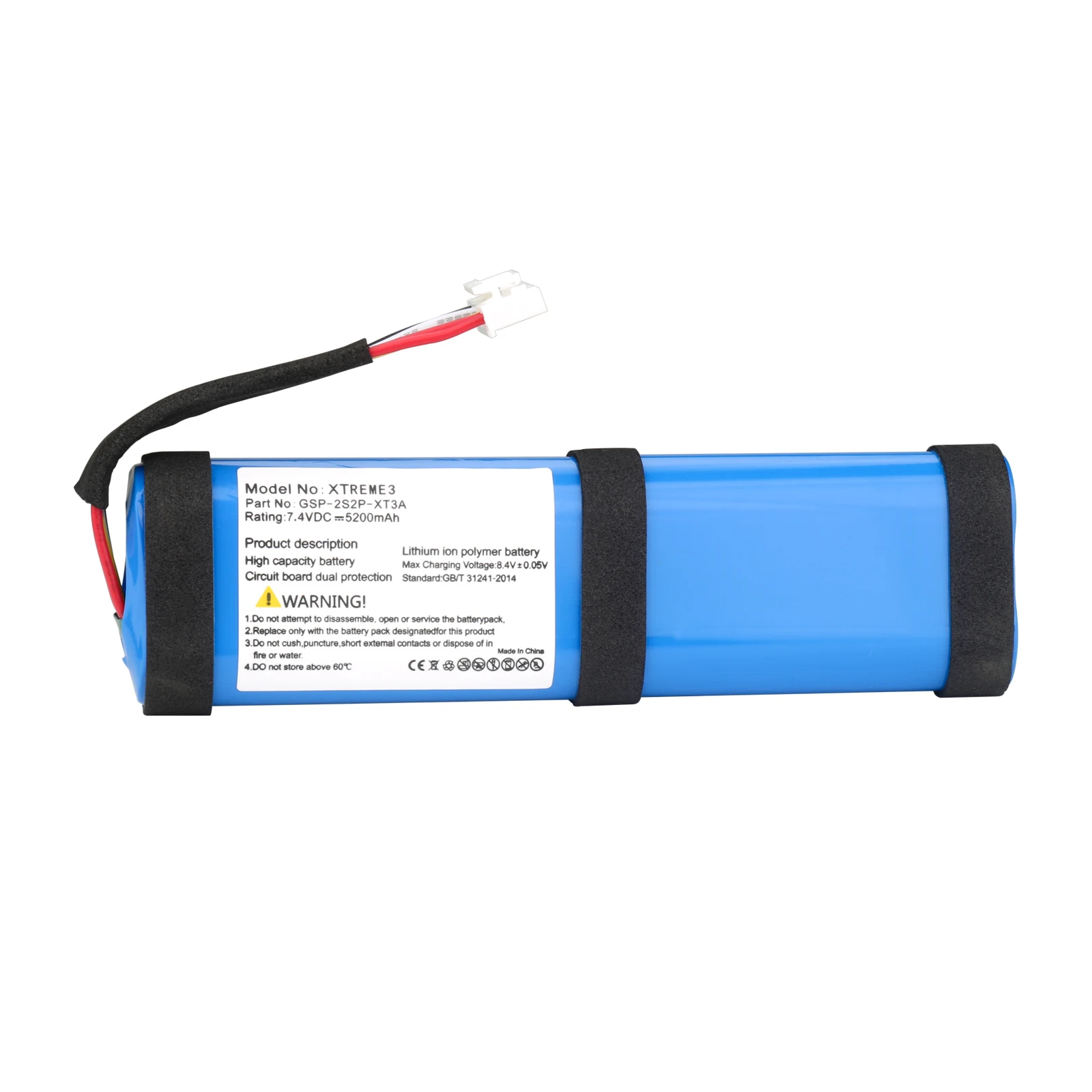 For JBL Xtreme 3 Xtreme3 5200mah Replacement Battery GSP-2S2P-XT3A Wireless Bluetooth Speaker