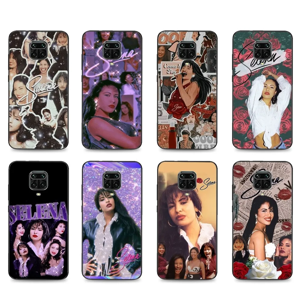 S-Selena Quintanilla Phone Case For Xiaomi Mi 5X 8 9 10 11 12 lite pro 10T PocoX3pro PocoM3 Note 10 pro lite