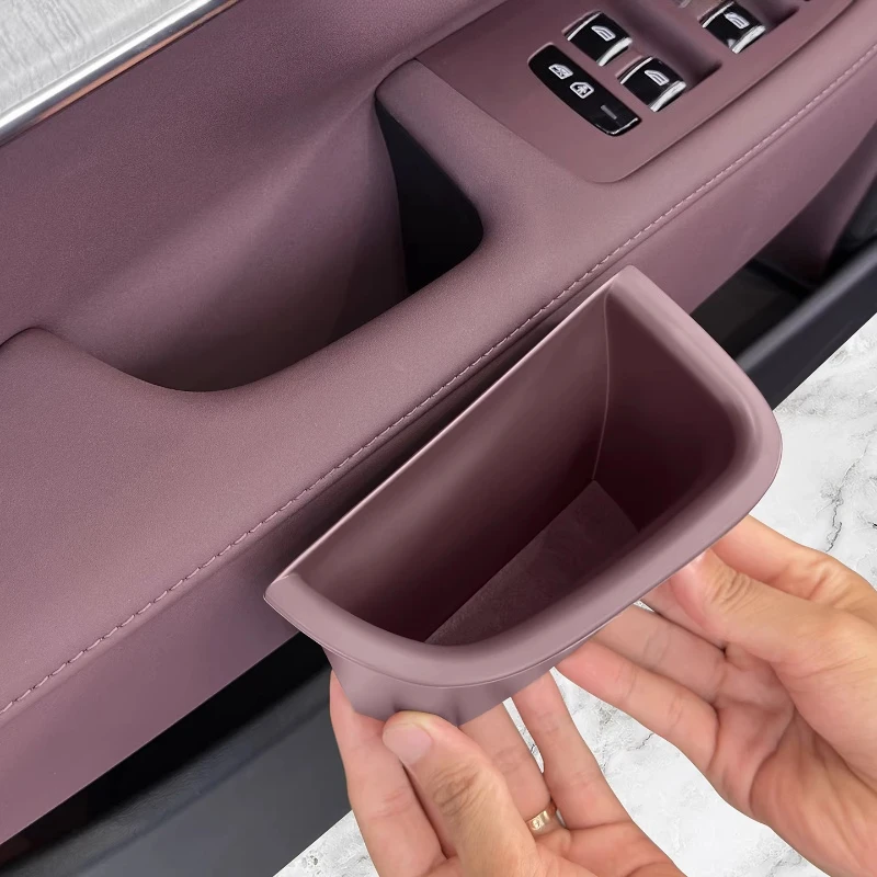 

Для Volvo S90/V90 ящик для хранения дверей ящик для хранения дверных ручек аксессуары для модификации салона автомобиля аксессуары для интерьера