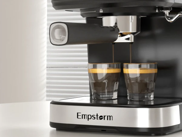 Empstorm 20Bar Espressomachines Latte & Cappuccino Maker Thuis Roestvrij Staal Turkse Andere Koffiezetapparaat Machine