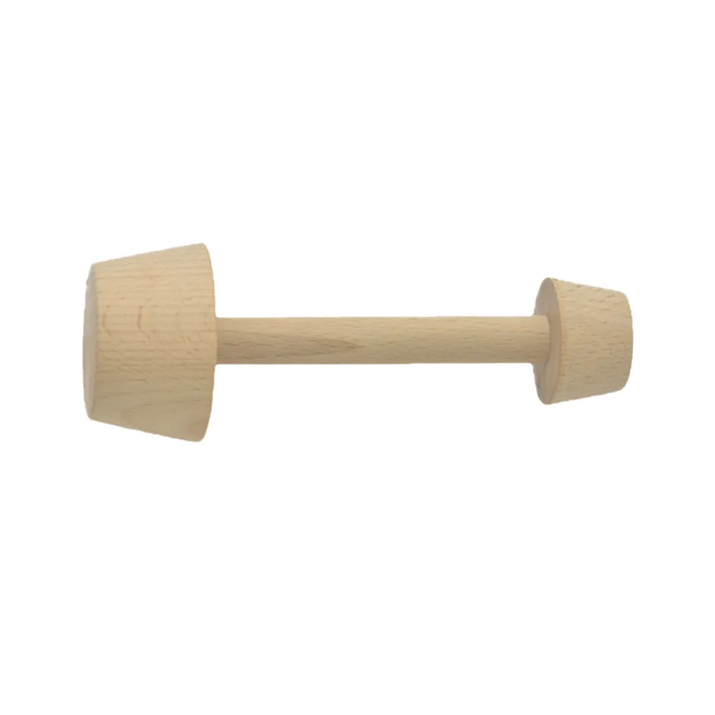 Double Ended Wooden Tart Tamper Pastry Pusher for Tartlet Making Baking Kitchen Essential Safe Reliable Reusable Smooth Grip
