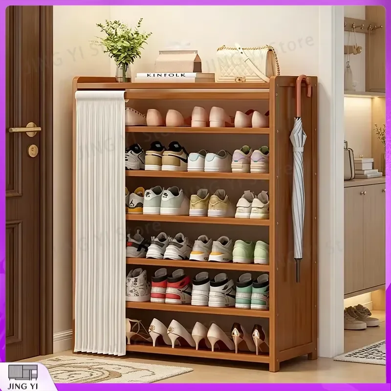 

Large Capacity Dust Proof Multi Layer Shoe Cabinet Storage Rack for Entryway Hallway Apartment Dormitory Home Organization