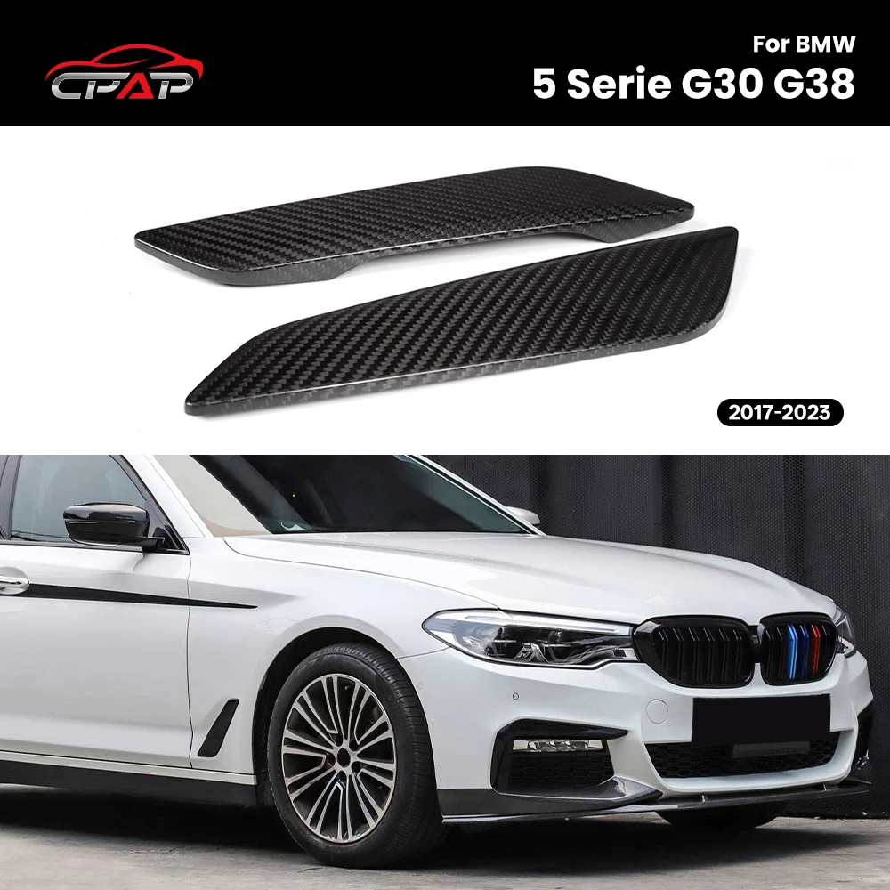 

Real Dry Carbon Fiber Side Fender Car Accessories Replacement For BMW 5 Serie G30 G38 2017-2023 OEM Style 2Pcs/Set