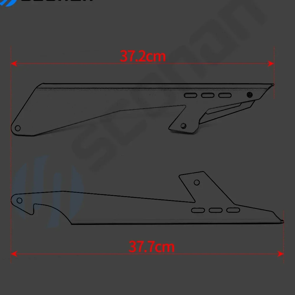 Protector de cadena para motocicleta, cubierta protectora de correa para YAMAHA TMAX530, T-MAX530, TMAX 530, DX, SX, 2017-2021, 2022, 2023