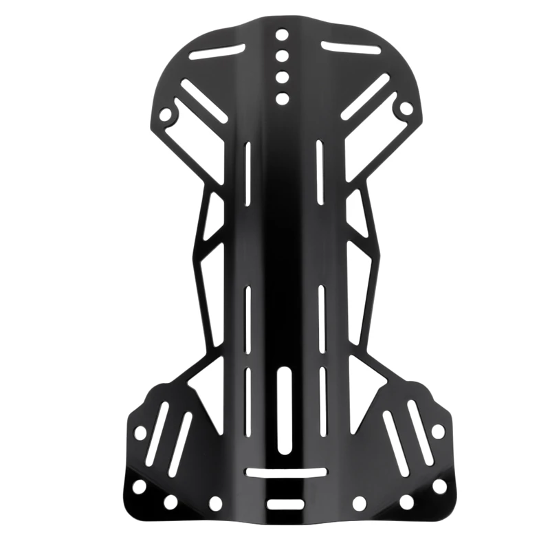 

New-Aluminum Technical Scuba Diving BCD Harness Backplate Back Plate Equipment