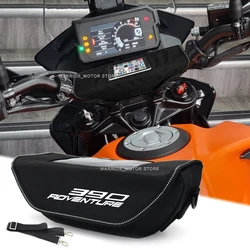 Bolsa impermeable para accesorios de motocicleta, bolsa de almacenamiento para manillar, bolsa de herramientas de viaje para 390 ADVENTURE 390 ADV 390ADV 390adventure