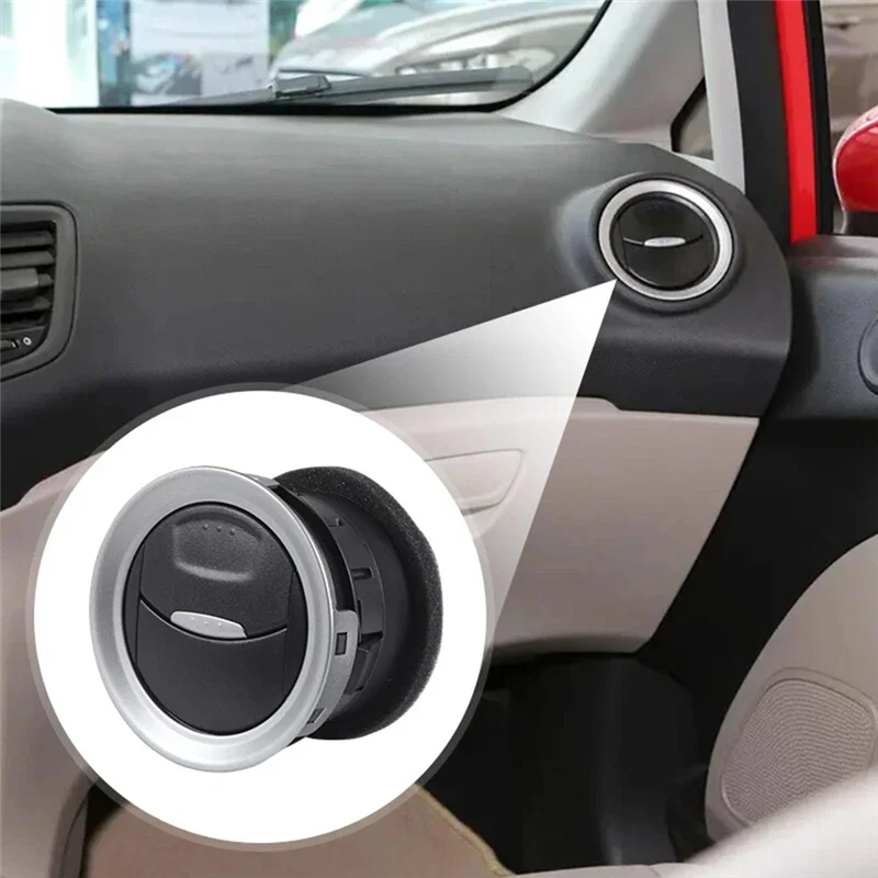 

A82E-Air-Conditioning Outlet Diffuser Vent Grille 2Pcs For Ford Fiesta Connect 1697430 8A6HAQ18B09