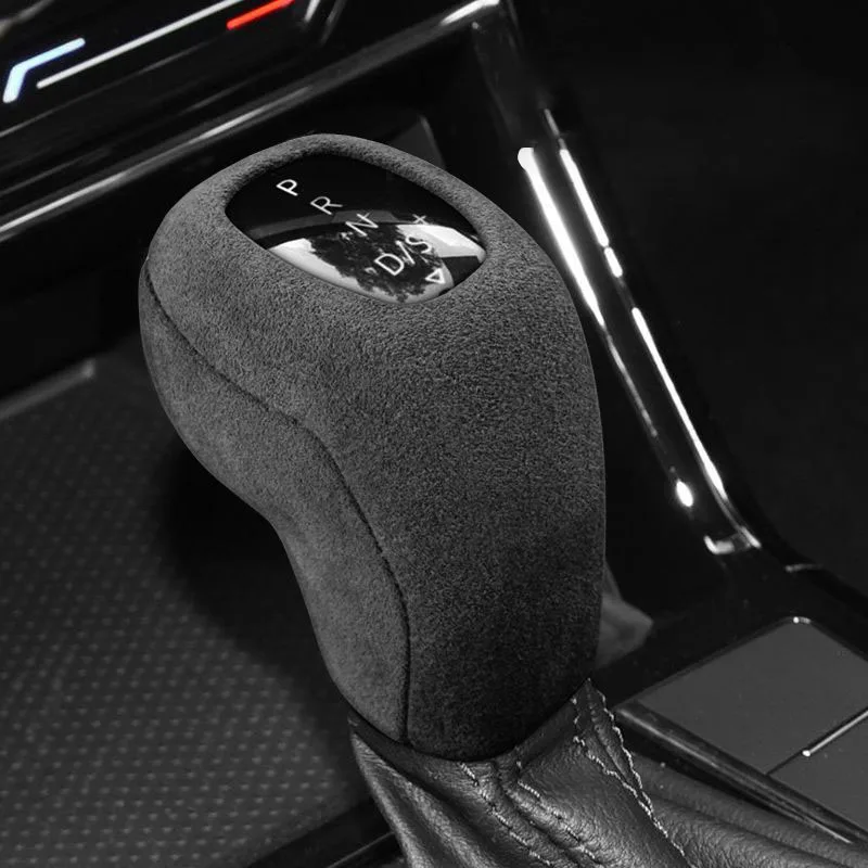 For Volkswagen Sagitar Passat T-Cross T-ROC Polo Tayron/Tacqua Shift Knob Cover Car Stickers Trim Car Interior Accessories Auto