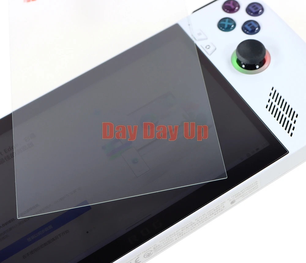 30PCS 강화 유리 스크린 스크래치 방지 HD 게임 콘솔 강화 필름 ASUS Rog Ally 용 지문 방지 오일 방지