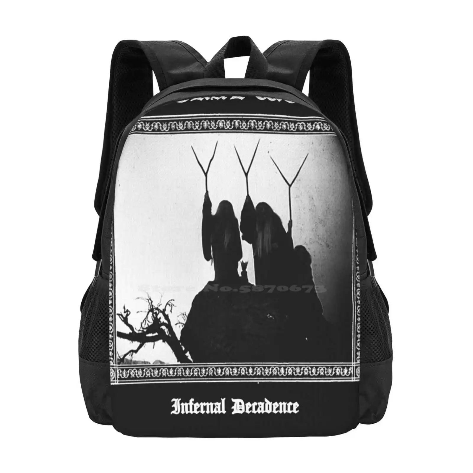 Spectral Wound Infernal Decadence Classic Hot Sale Schoolbag Backpack Fashion Bags Spectral Wound Infernal Decadence