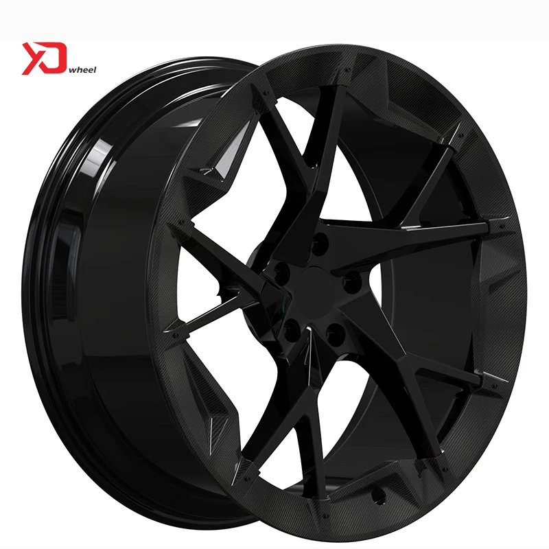 

XD New Carbon Fiber Forged Wheel 5x130 5x112 5x114.3 Rims 18 19 20 21 22 Inch M340i F80 E92 M3 F82 M4 Alloy Car Wheels Rims