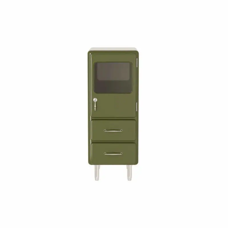 Japanese-style retro display cabinet, ultra-narrow bedside table, living room and bedroom