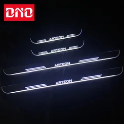 Trim Pedal LED Car Light Door Sill Scuff Plate Pathway Dynamic Streamer Welcome Lamp For Volkswagen VW ARTEON 2017 2018 2019