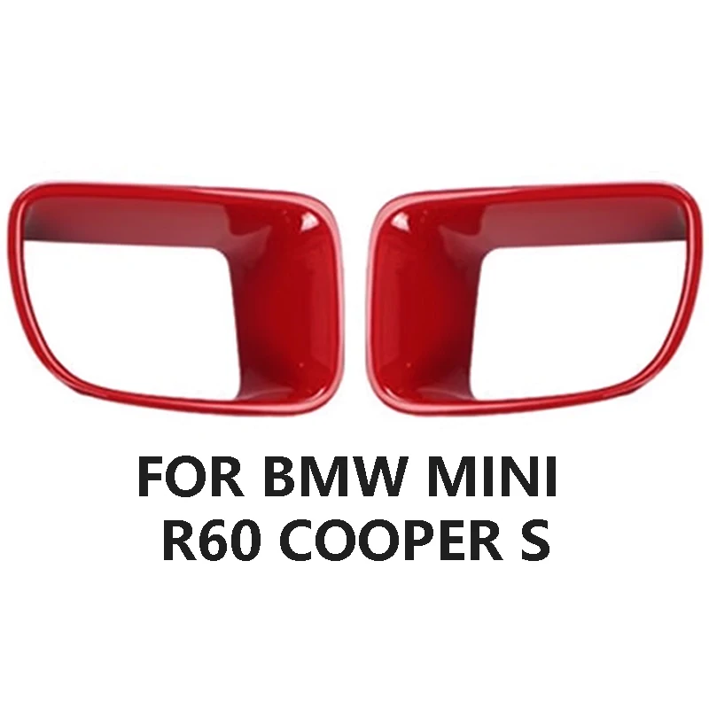 Für bmw mini f56 cooper s r60 cooper s auto vordere stoßstange brems gitter lufteinlass auslass staub aufkleber dekorations abdeckung verkleidungen