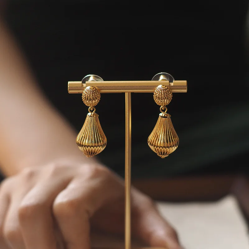 

Винтажные геометрические серьги середины века/серьги-клипсы — нишевые украшения в стиле трерари для женщин в стиле ретро