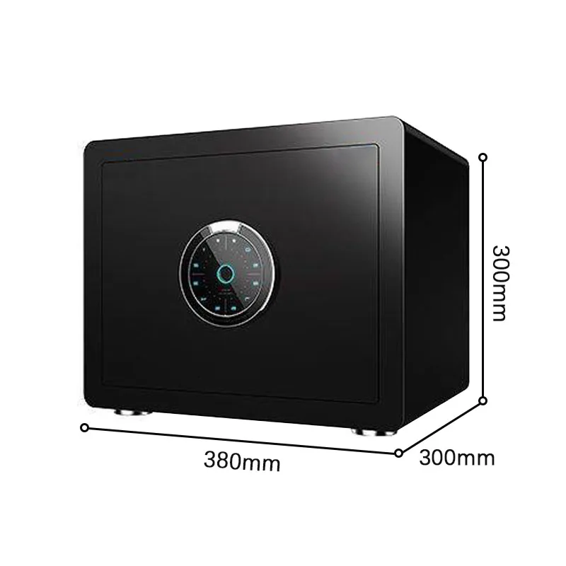 XBT XBT-H05 Home Smart WiFi Safe Box Fingerprint Lock Anti-theft Steel Safe Alarm Function for Indoor/Outdoor Valuables Storage